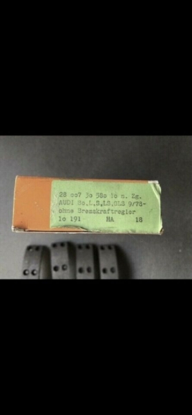 NOS Bremsbackensatz Audi 80 9/78- ohne BKV